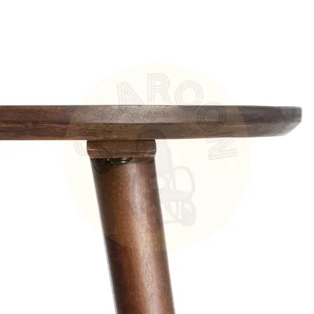 Mesa en madera de mango marrón oscuro 145x80x75cm - Ixia - 615813IX - foto-secundaria-4