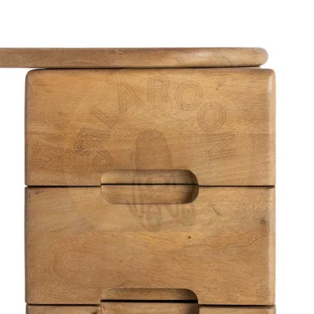 Escritorio natural en madera de mango para salón 110x50x75cm - Ixia - 615818IX - foto-secundaria-4
