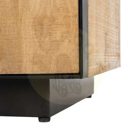 Mueble TV Ohio madera de mango natural y hierro con puertas y cajones - Ixia 150x44x55cm - Ixia - 615820IX - foto-secundaria-7