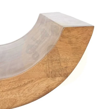Banco natural de madera de mango 160x35x49cm - Ixia - 615871IX - foto-secundaria-3