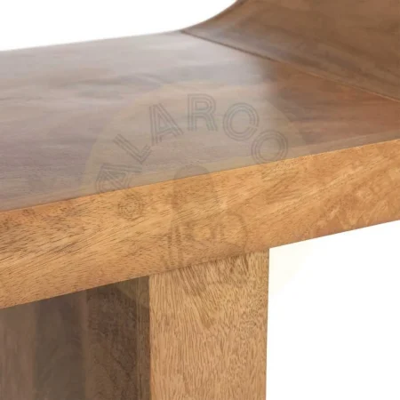 Banco natural de madera de mango 160x35x49cm - Ixia - 615871IX - foto-secundaria-4