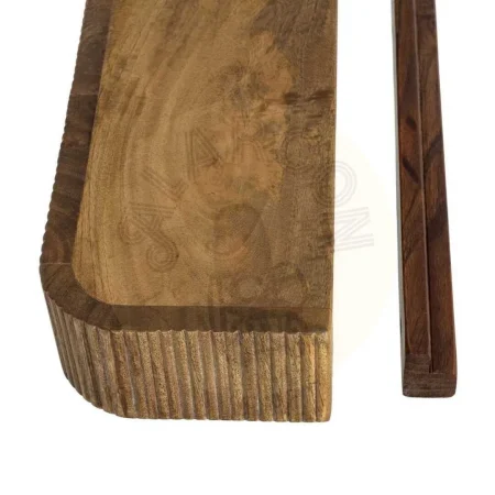 Mesita de madera de mango color miel 35x15x7.50cm - Ixia - 615945IX - foto-secundaria-4