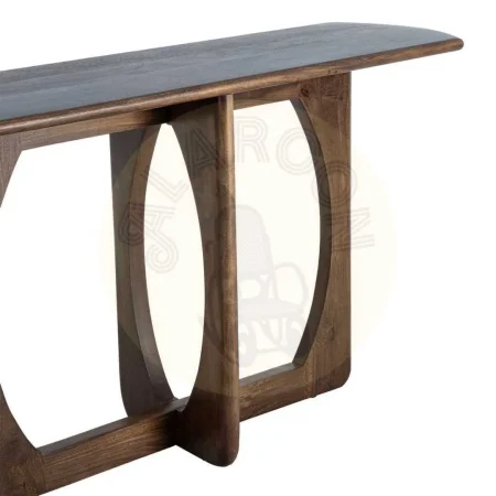 Consola de madera de mango marrón 130x40x75cm - Ixia - 615950IX - foto-secundaria-1