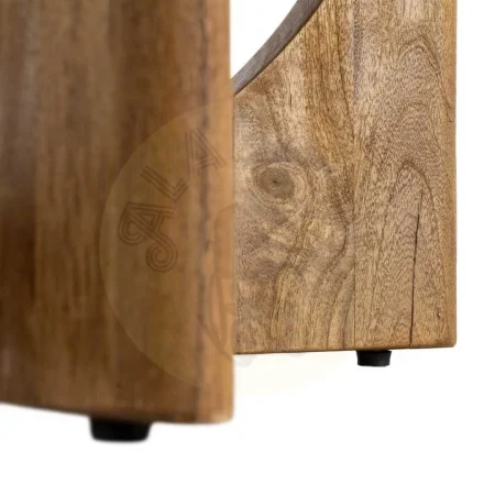 Mesa de comedor miel en madera de mango 125x125x76cm - Ixia - 615952IX - foto-secundaria-7