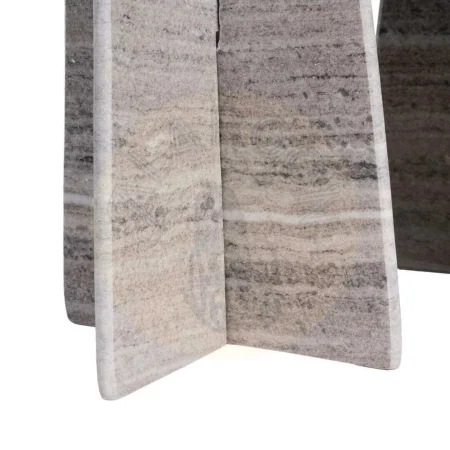 Set de 2 mesas auxiliares beige en piedra natural 45x45x54cm - Ixia - 616076IX - foto-secundaria-4