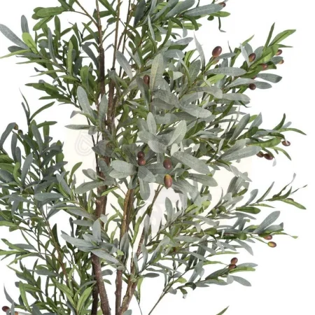 Planta olivo verde decorativa en polietileno con macetero 110x210cm - Ixia - 616126IX - foto-secundaria-1