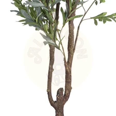 Planta olivo verde decorativa en polietileno con macetero 110x210cm - Ixia - 616126IX - foto-secundaria-3