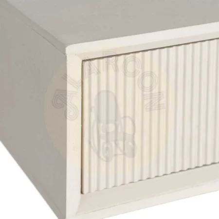 Consola crema en DM y hierro con cajones 90x35x75cm - Ixia - 616136IX - foto-secundaria-4