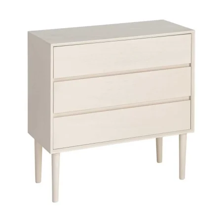 Cómoda crema en DM para dormitorio 75x35x75cm - Ixia - 616140IX - foto-blanco