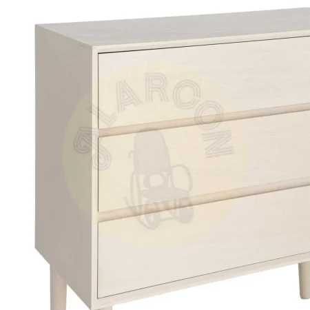 Cómoda crema en DM para dormitorio 75x35x75cm - Ixia - 616140IX - foto-secundaria-3