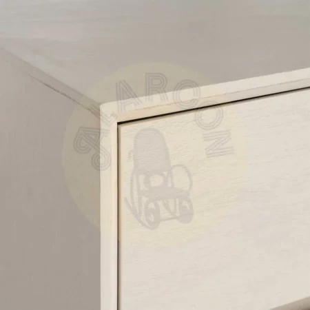 Cómoda crema en DM para dormitorio 75x35x75cm - Ixia - 616140IX - foto-secundaria-4