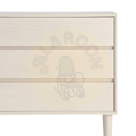 Cómoda crema en DM para dormitorio 75x35x75cm - Ixia - 616140IX - foto-secundaria-6