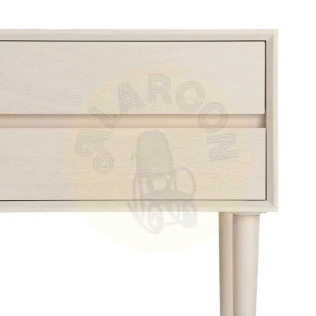Mesita crema en DM para dormitorio 50x35x50cm - Ixia - 616143IX - foto-secundaria-5