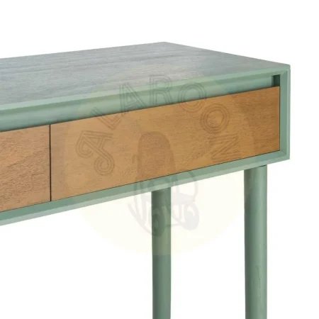 Consola verde en DM para entrada con cajones 90x35x75cm - Ixia - 616144IX - foto-secundaria-2