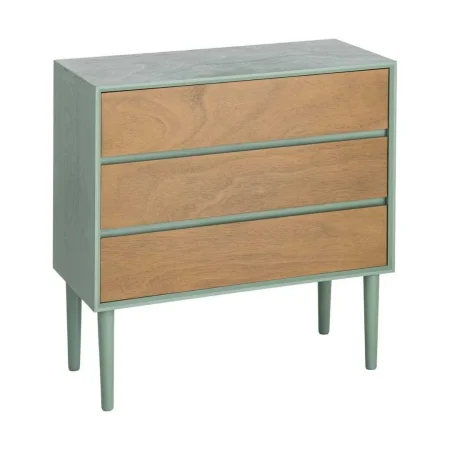 Cómoda verde en DM para dormitorio 75x35x75cm - Ixia - 616145IX - foto-blanco