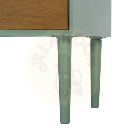 Cómoda verde en DM para dormitorio 75x35x75cm - Ixia - 616145IX - foto-secundaria-7