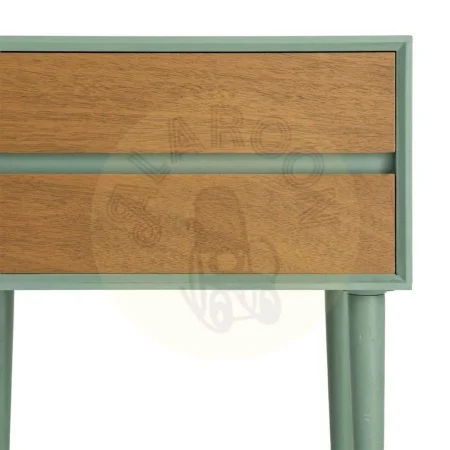Mesita de dormitorio verde en DM con cajón 50x35x50cm - Ixia - 616148IX - foto-secundaria-5