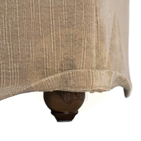 Sofá 2 plazas beige oscuro en tejido 100% poliéster con relleno doble pluma completamente desenfundable 181x103x72cm - Ixia - 616167IX - foto-secundaria-8