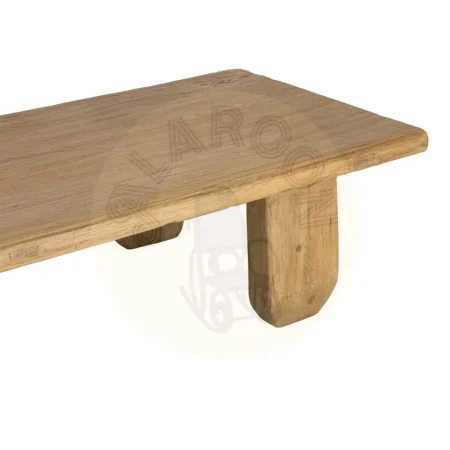 Mesa de centro en madera de pino reciclada para salón 178x69x35cm - Ixia - 616197IX - foto-secundaria-1