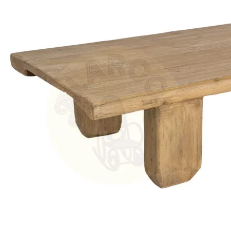 Mesa de centro en madera de pino reciclada para salón 178x69x35cm - Ixia - 616197IX - foto-secundaria-2