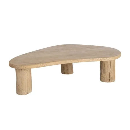 Mesa de centro de madera de olmo reciclada para salón 170x94x45cm - Ixia - 616199IX - foto-blanco