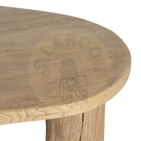 Mesa de centro de madera de olmo reciclada para salón 170x94x45cm - Ixia - 616199IX - foto-secundaria-4