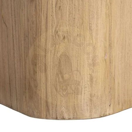 Mesa de comedor en madera de olmo reciclada con sobre de 7cm 150x150x76cm - Ixia - 616200IX - foto-secundaria-7