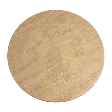 Mesa de comedor en madera de olmo reciclada con sobre de 7cm 150x150x76cm - Ixia - 616200IX - foto-secundaria-9