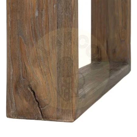 Mesa de comedor en madera de olmo reciclada para salón con patas separadas 160cm 200x100x76cm - Ixia - 616203IX - foto-secundaria-6