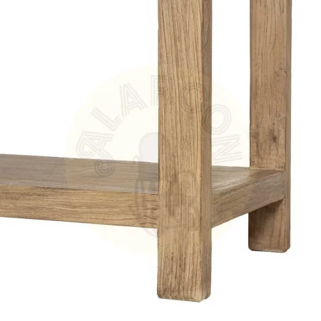 Consola de madera de olmo reciclada para entrada con cajones 240x45x90cm - Ixia - 616204IX - foto-secundaria-8