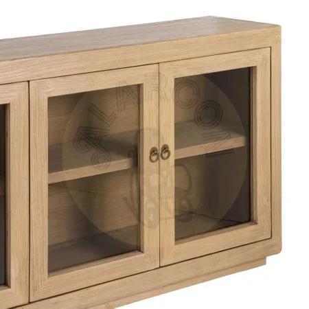 Aparador de madera de olmo reciclada para salón 200x44x85cm - Ixia - 616205IX - foto-secundaria-2