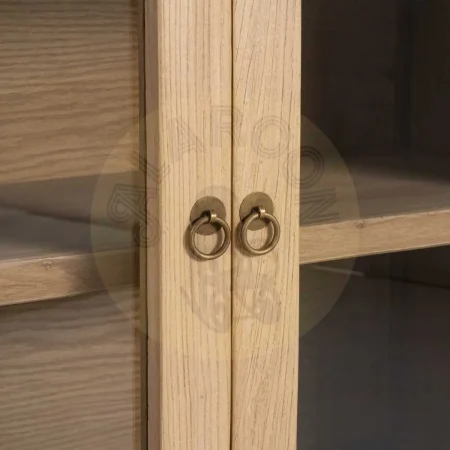 Aparador de madera de olmo reciclada para salón 200x44x85cm - Ixia - 616205IX - foto-secundaria-5