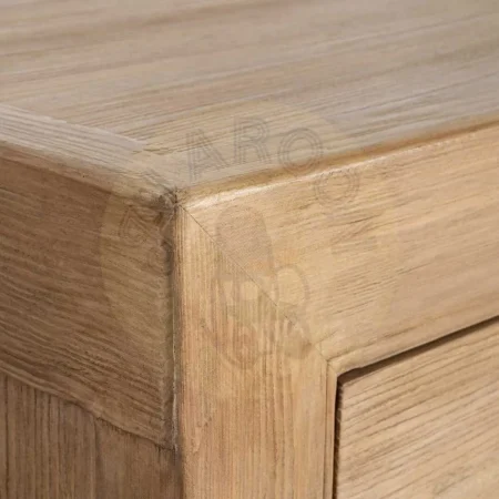 Aparador de madera de pino reciclada para salón con puertas y cajones 240x44x94cm - Ixia - 616206IX - foto-secundaria-7