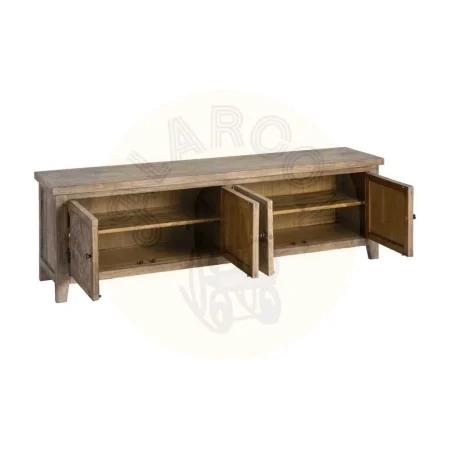 Mueble TV en madera de pino reciclada para salón 180x40x55cm - Ixia - 616223IX - foto-secundaria-1