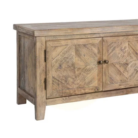 Mueble TV en madera de pino reciclada para salón 180x40x55cm - Ixia - 616223IX - foto-secundaria-3