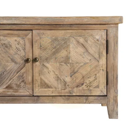 Mueble TV en madera de pino reciclada para salón 180x40x55cm - Ixia - 616223IX - foto-secundaria-6