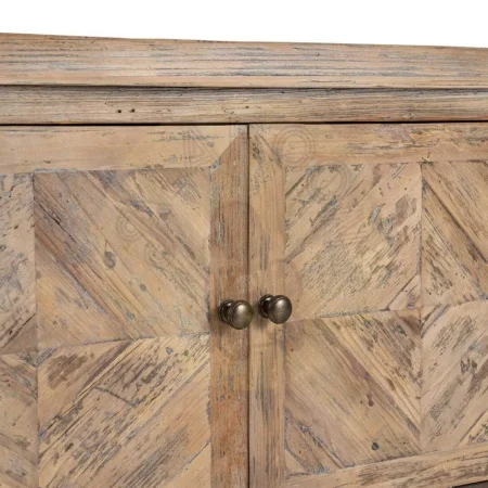 Mueble TV en madera de pino reciclada para salón 180x40x55cm - Ixia - 616223IX - foto-secundaria-7