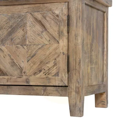 Mueble TV en madera de pino reciclada para salón 180x40x55cm - Ixia - 616223IX - foto-secundaria-8