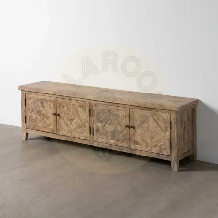 Mueble TV en madera de pino reciclada para salón 180x40x55cm - Ixia - 616223IX - foto-secundaria-9