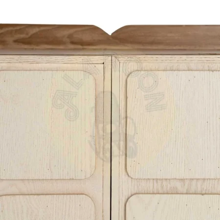 Aparador de madera reciclada de pino para salón - Ixia 180x45x78cm - Ixia - 616228IX - foto-secundaria-6