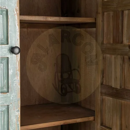 Armario de madera reciclada de pino para salón 96x45x181cm - Ixia - 616230IX - foto-secundaria-4