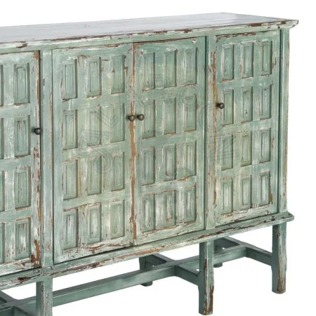 Aparador de madera reciclada para salón con puertas y patas elevadas - Ixia 160x46x112cm - Ixia - 616231IX - foto-secundaria-2