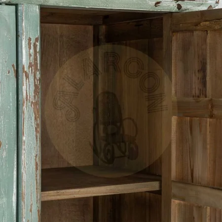 Aparador de madera reciclada para salón con puertas y patas elevadas - Ixia 160x46x112cm - Ixia - 616231IX - foto-secundaria-6