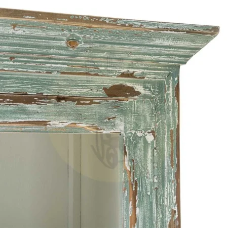 Alacena en madera reciclada de pino y cristal para salón con puertas y cajones 120x47x218cm - Ixia - 616233IX - foto-secundaria-8