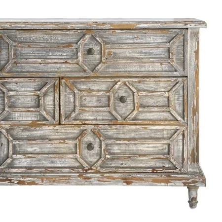 Aparador de madera reciclada de pino para salón con cajones patas 11cm - Ixia 180x45x80cm - Ixia - 616235IX - foto-secundaria-8