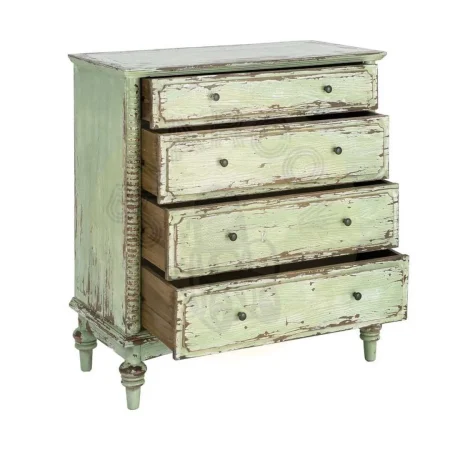 Cómoda de madera reciclada de pino para dormitorio con cajones 95x45x103cm - Ixia - 616239IX - foto-secundaria-1