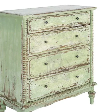 Cómoda de madera reciclada de pino para dormitorio con cajones 95x45x103cm - Ixia - 616239IX - foto-secundaria-2