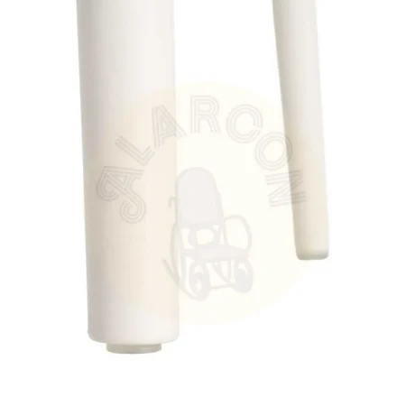 Silla apilable de polipropileno para exterior con cojín tejido a prueba de agua beige 55x61x80cm - Ixia - 616250IX - foto-secundaria-8