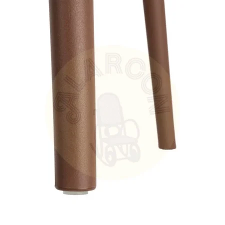 Silla apilable de polipropileno para exterior color marrón con cojín no desenfundable con tejido a prueba de agua 55x61x80cm - Ixia - 616252IX - foto-secundaria-8