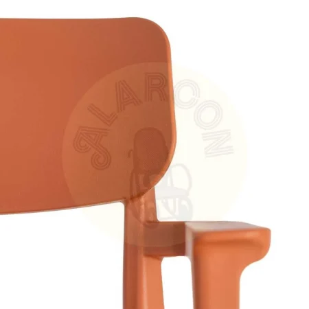 Silla apilable teja de polipropileno apta para exterior uso contract 51.50x51x80cm - Ixia - 616260IX - foto-secundaria-4